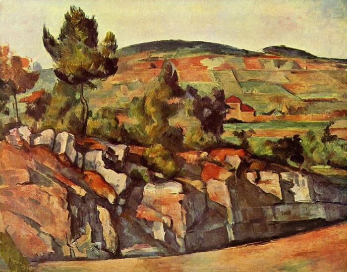 Paul Cezanne Berge in der Provence china oil painting image